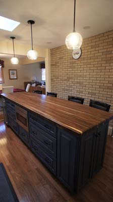 Kitchen Island Installation